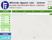 Tablet Screenshot of ift-chennai.org